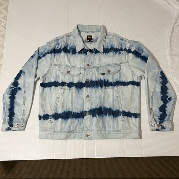 LEE NWOT European Collection Relaxed Rider Jacket in 90s acid, Size XL - Picture 2 of 15